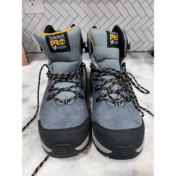Timberland PRO Men’s Switchback Composite Toe Waterproof Work Boots Gray 10M main image 8